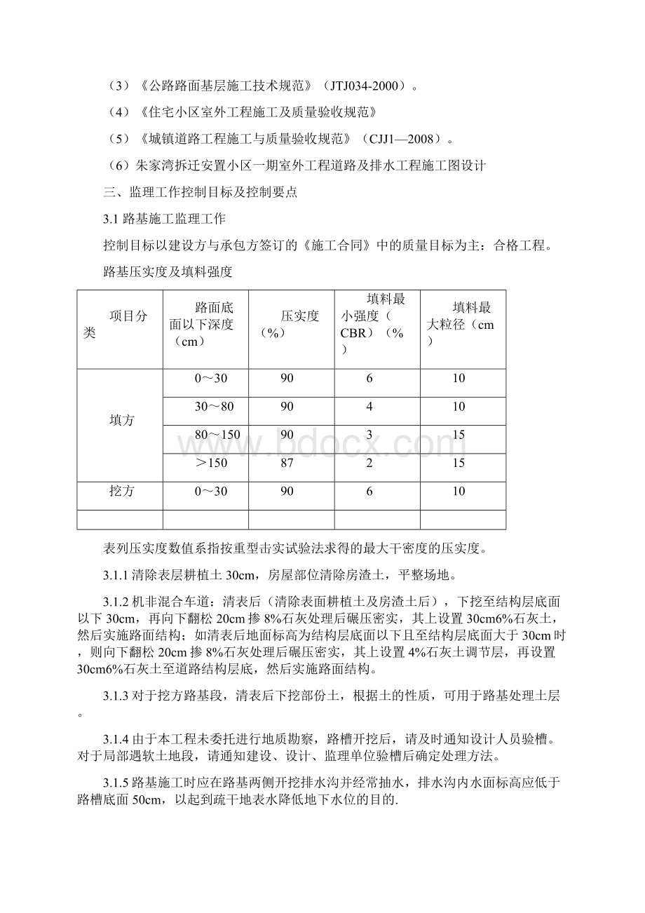 朱家湾拆迁安置小区室外工程 细则.docx_第2页