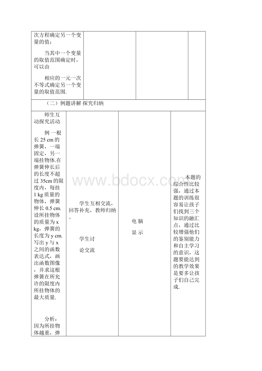 教学设计 一次函数与一元一次方程不等式Word格式.docx_第3页