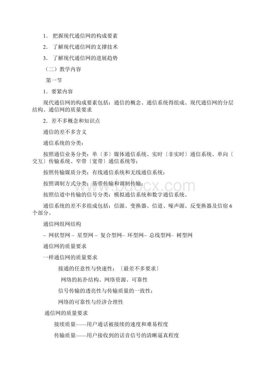 现代通信技术课程教学大纲.docx_第2页