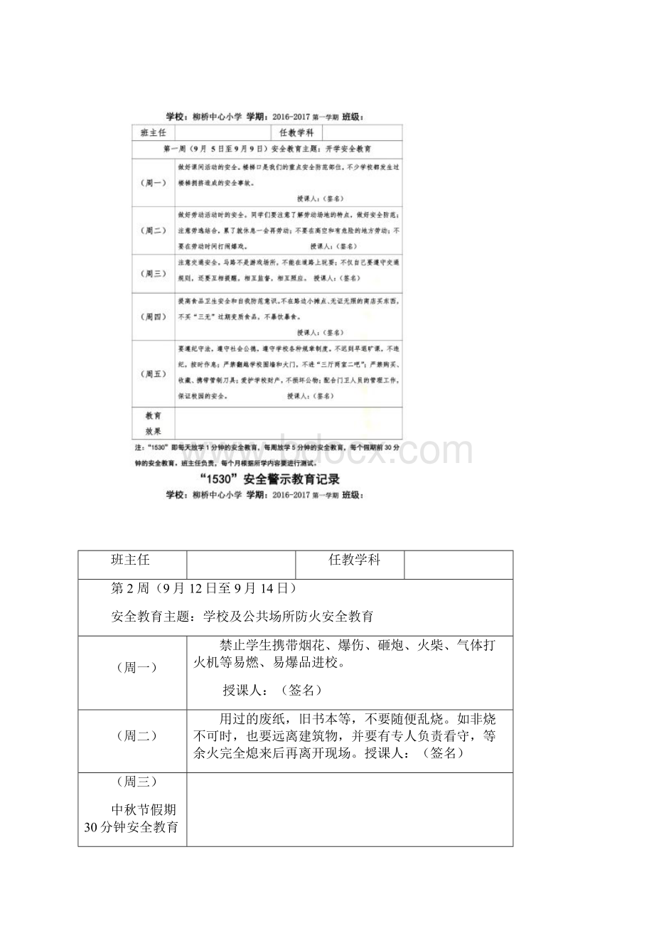 1530安全警示教育记录Word文档下载推荐.docx_第2页