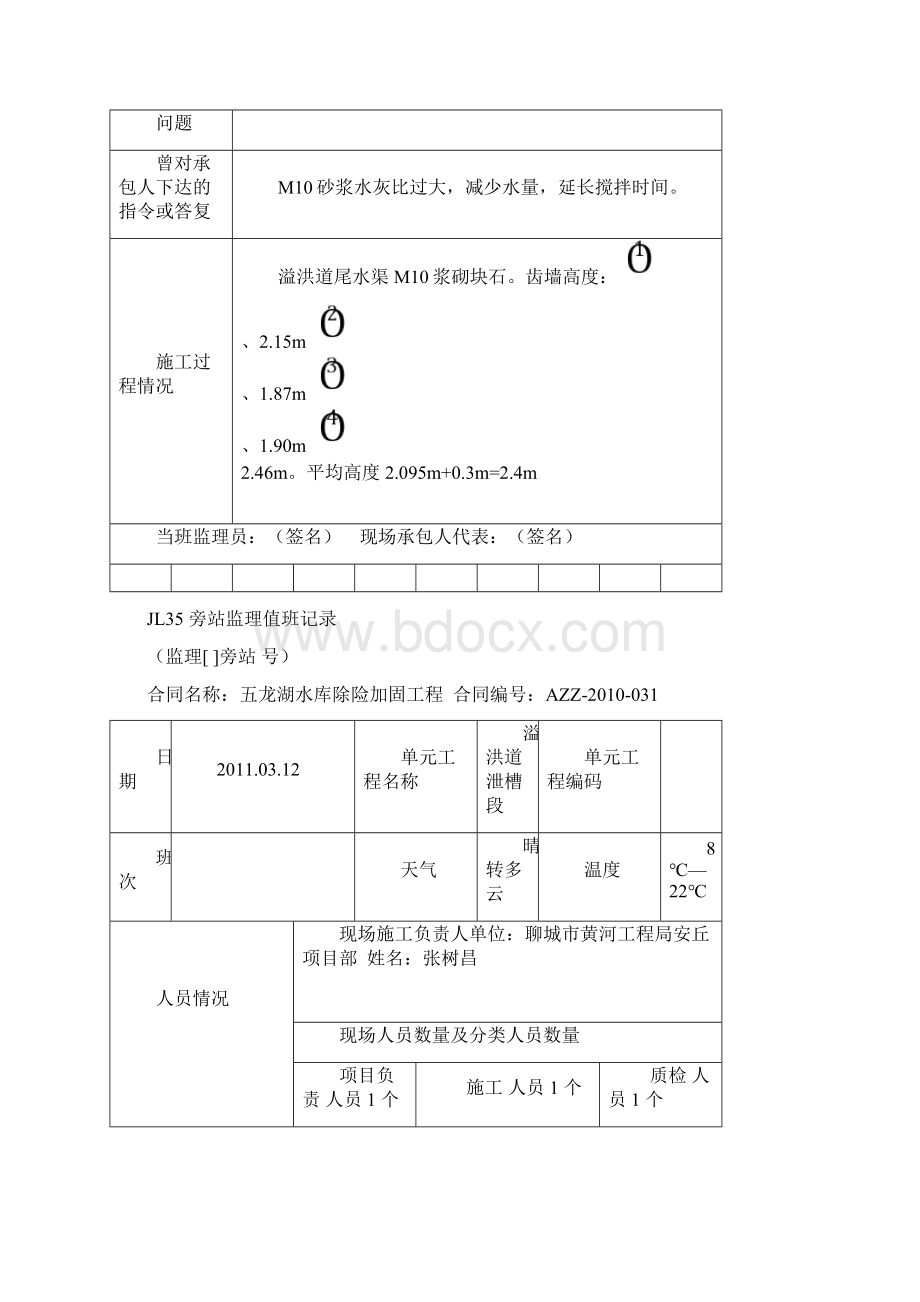 旁站监理值班记录Word文件下载.docx_第2页