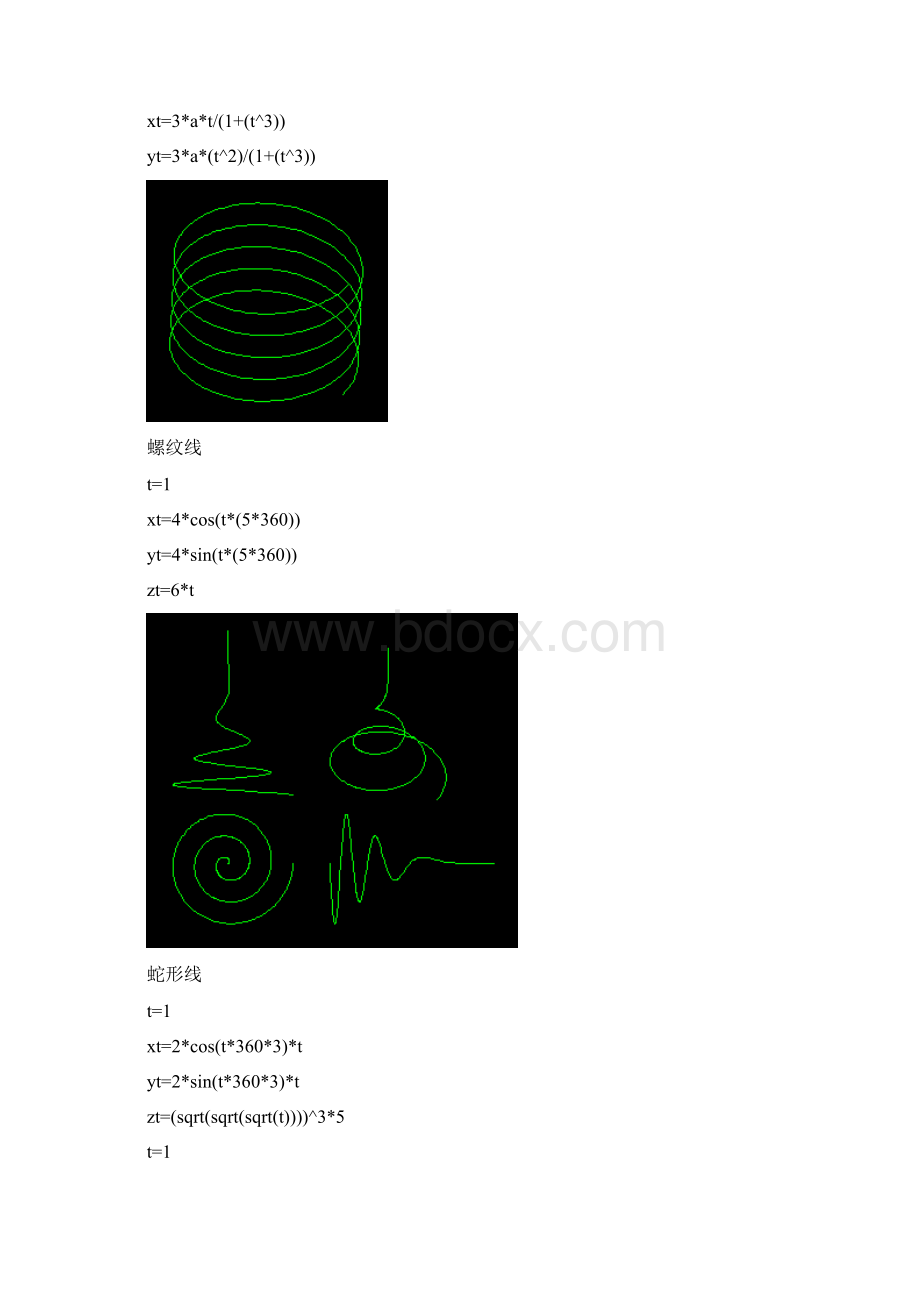 UG常用曲线方程试.docx_第2页