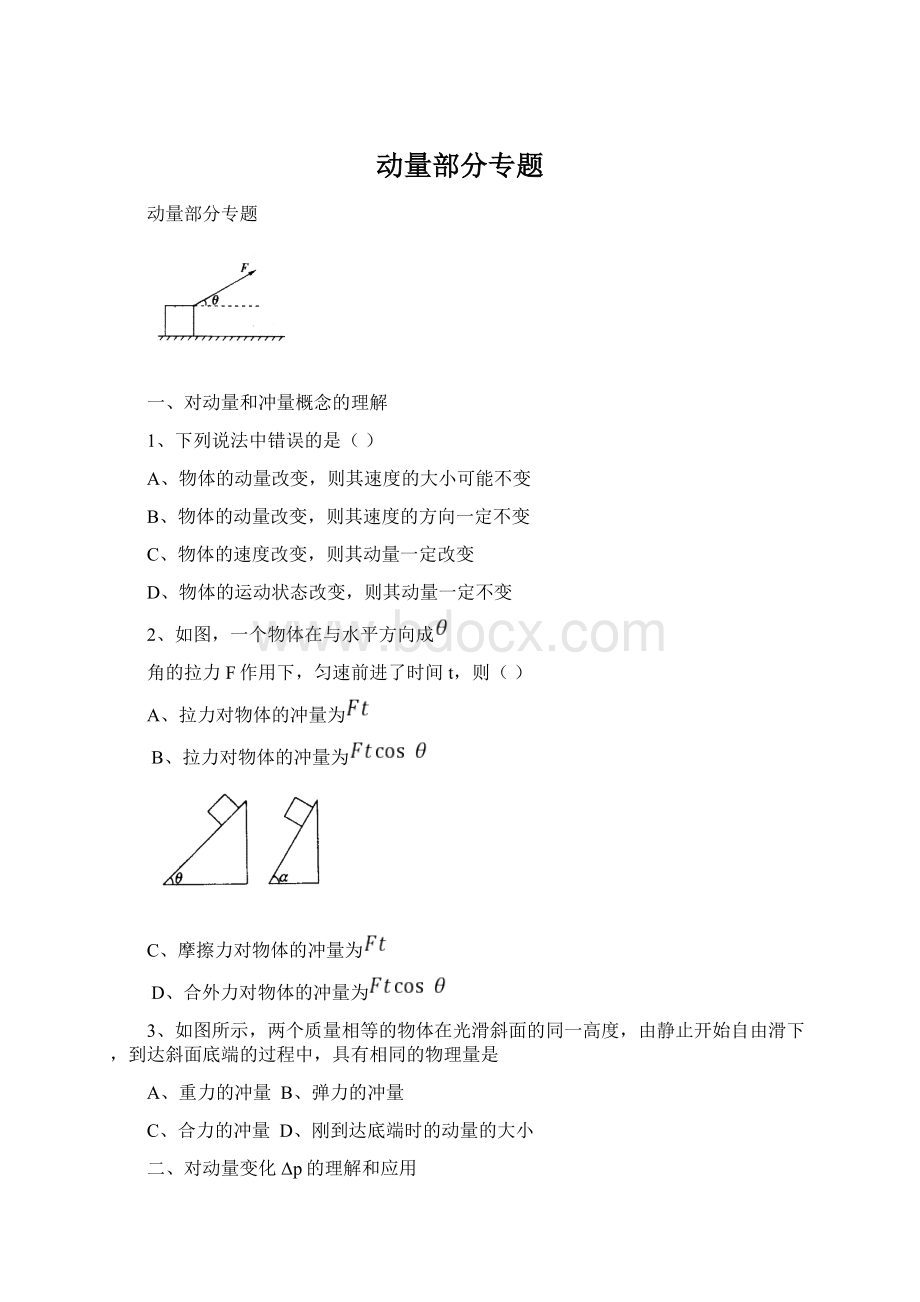 动量部分专题.docx_第1页