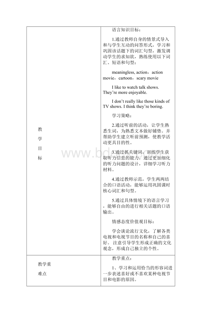 人教版英语八年级上册教案Unit5 SectionB1a1d.docx_第2页