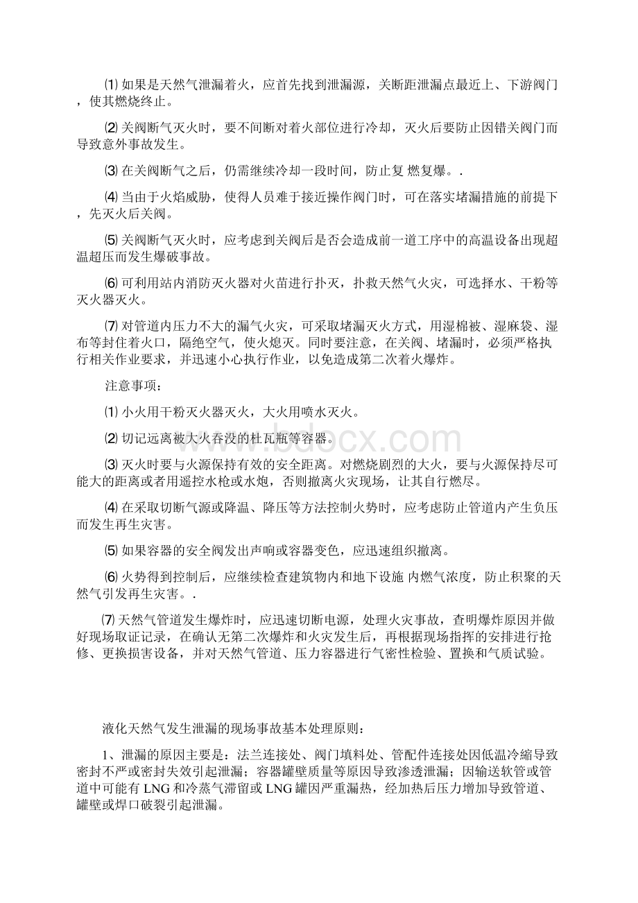 LNG燃气场站安全生产事故应急处置程序.docx_第2页