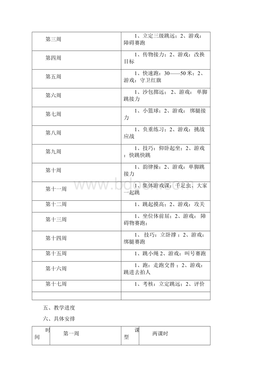 人教版小学四年级体育下册全册教案资料全Word文件下载.docx_第3页