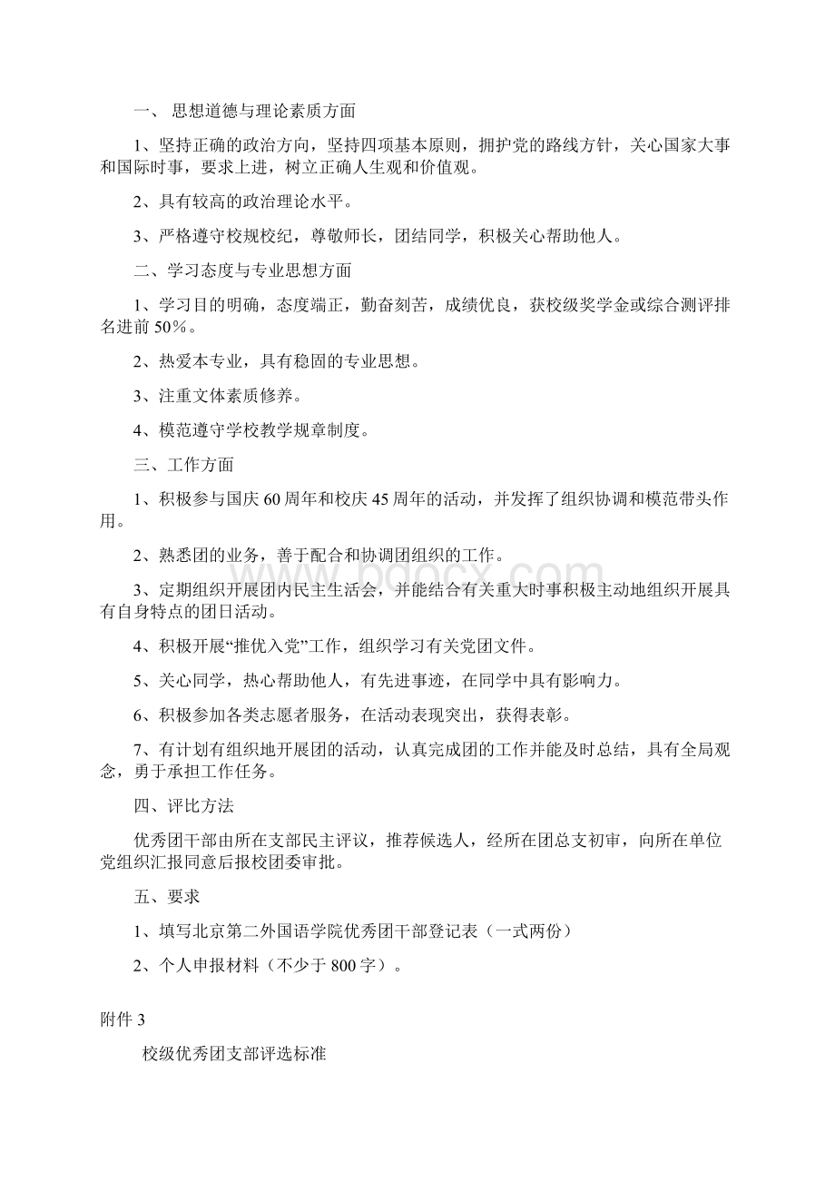 校级优秀团员评选标准Word格式文档下载.docx_第2页