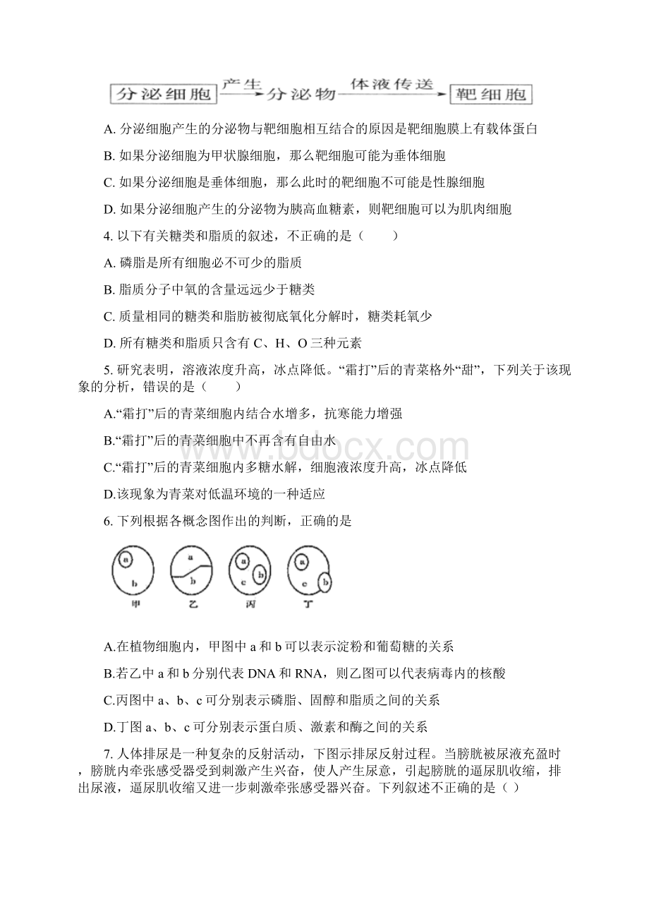 学年盐城中学高三生物三模试题及答案.docx_第2页