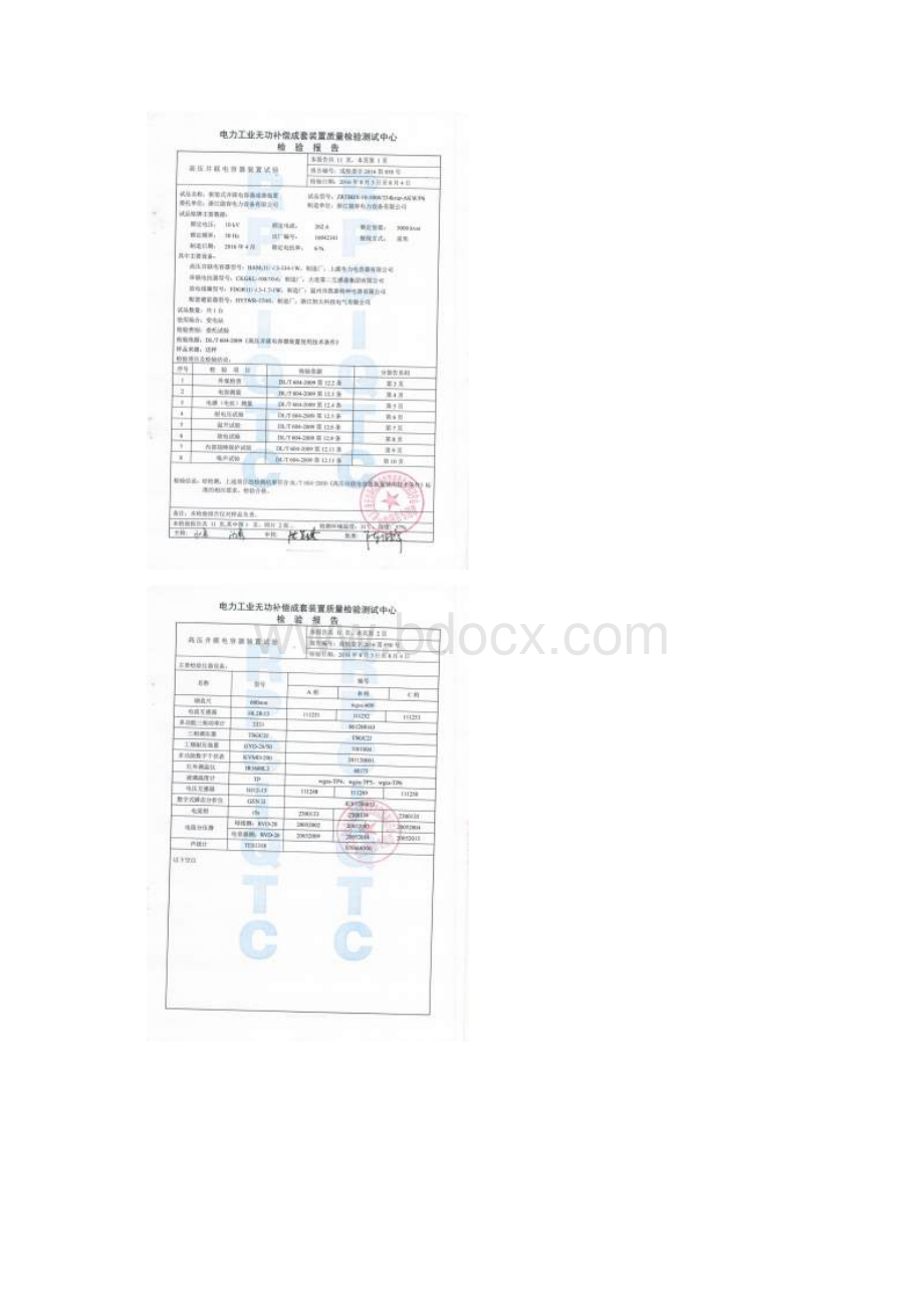 电容器成套试验报告.docx_第2页