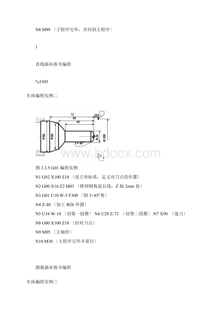 数控车床编程实例详解30个例子.docx_第2页