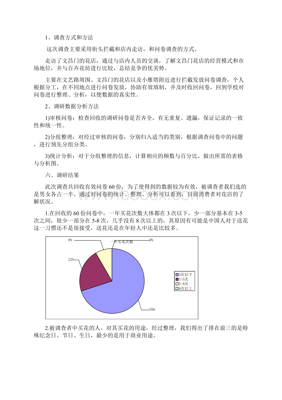 花店地调研分析报告报告材料Word文件下载.docx_第3页