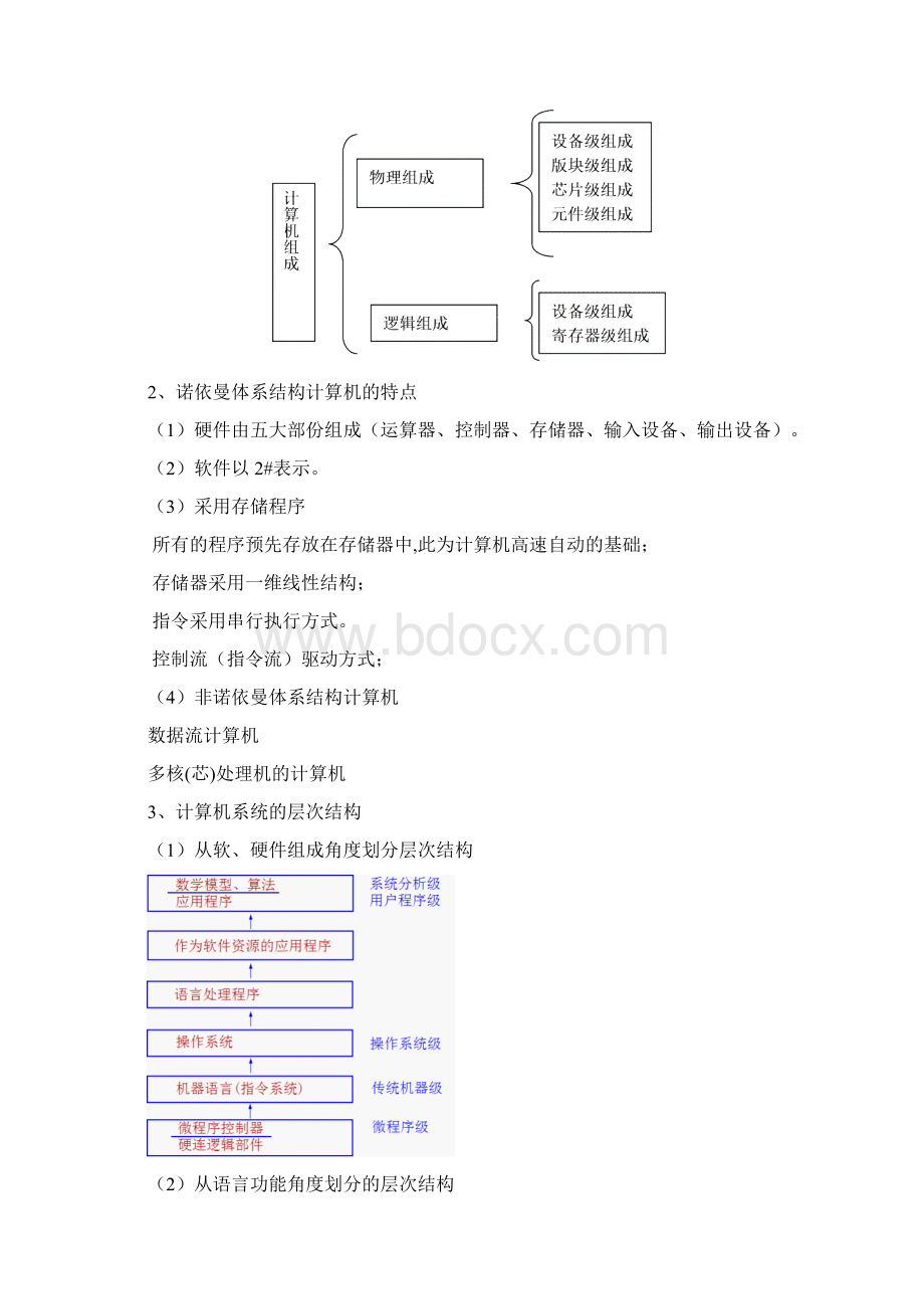 整理计算机组成原理复习要点文档格式.docx_第2页