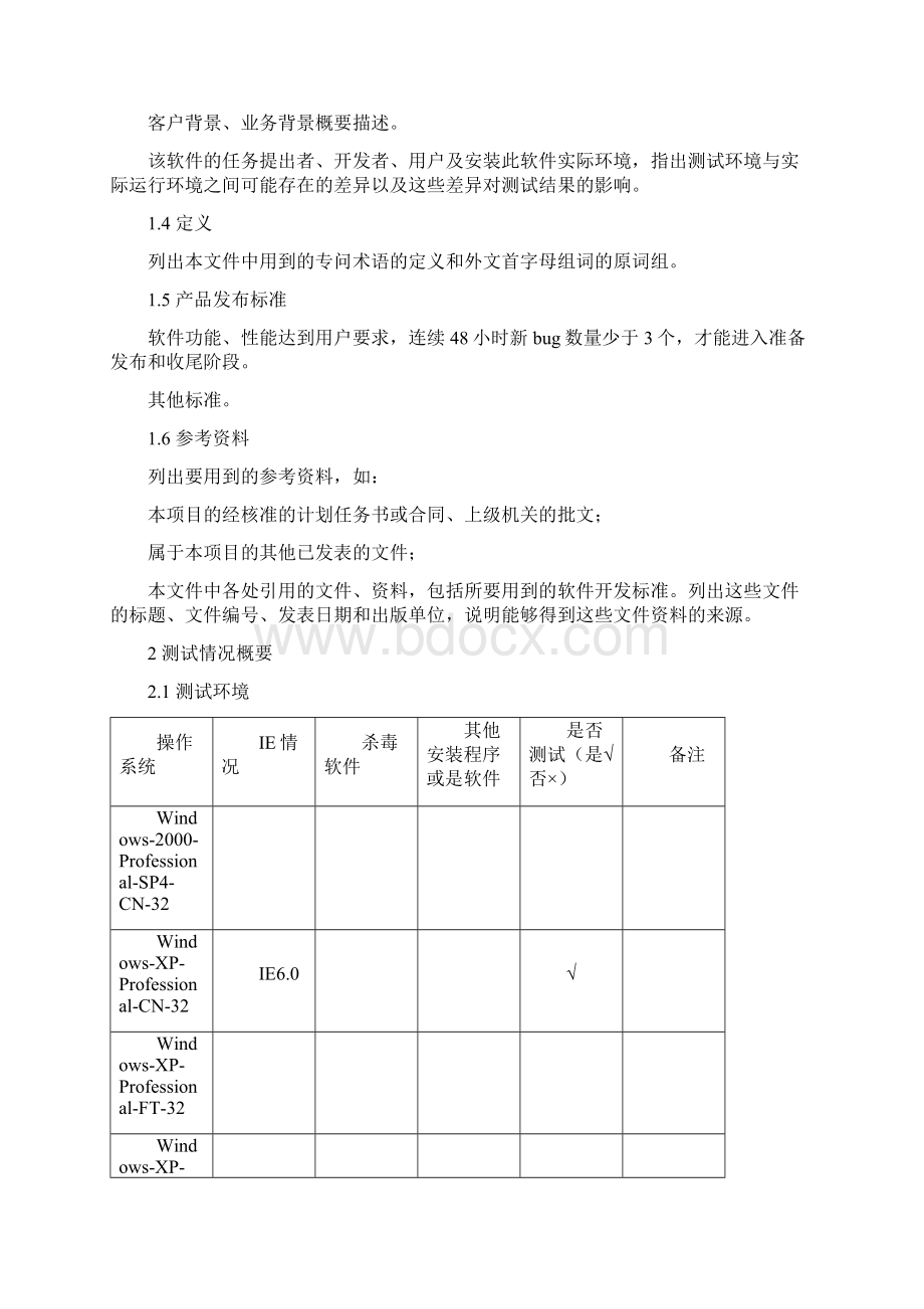 软件测试结果及分析报告文档格式.docx_第2页