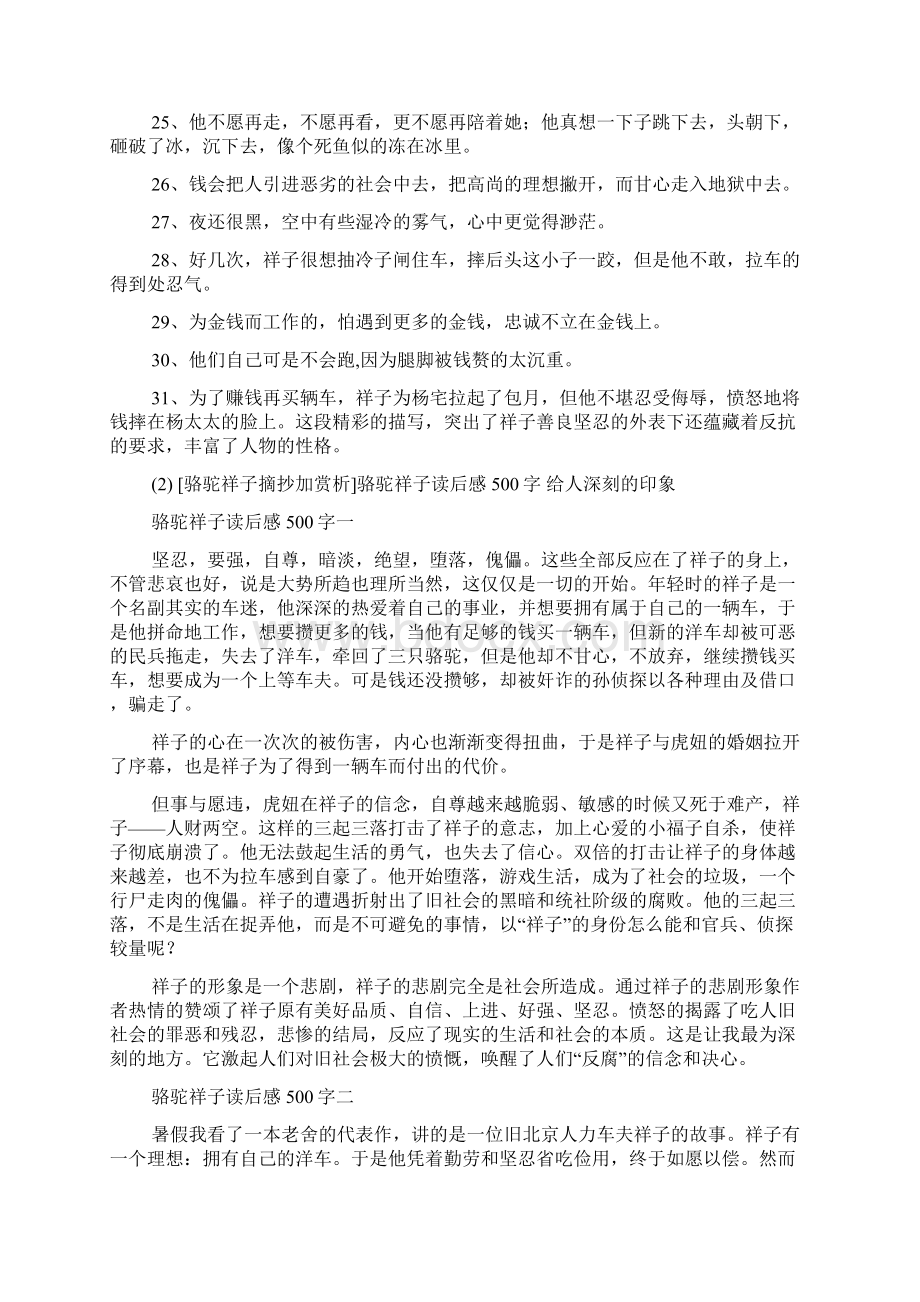 骆驼祥子摘抄加赏析短骆驼祥子摘抄加赏析多篇文档格式.docx_第3页