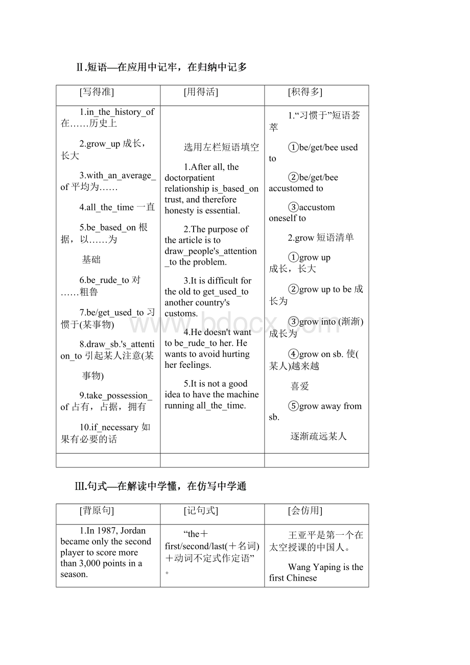 高考英语外研版大一轮复习教师用书选修七Word版含答案.docx_第3页