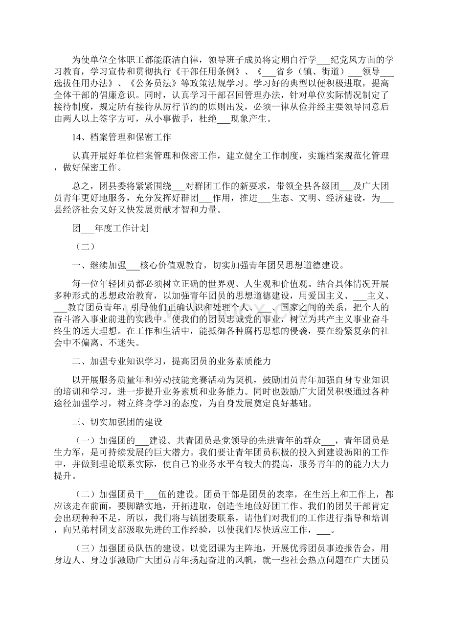 团组织的年度详细工作计划.docx_第3页