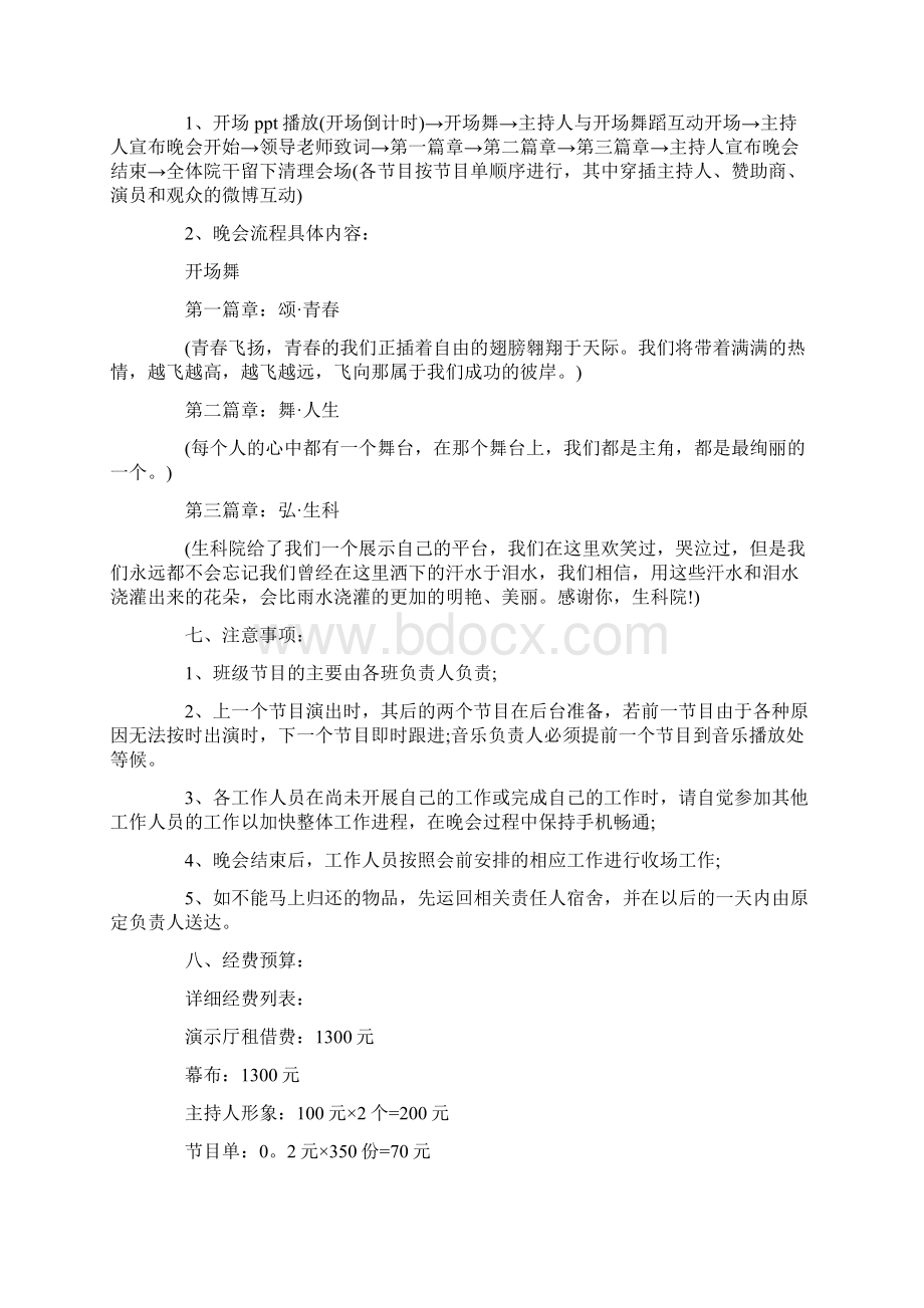 元旦晚会背景的策划方案Word文档格式.docx_第3页