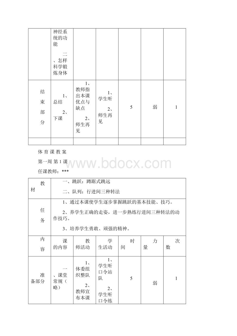 小学体育教案人教版Word格式.docx_第2页