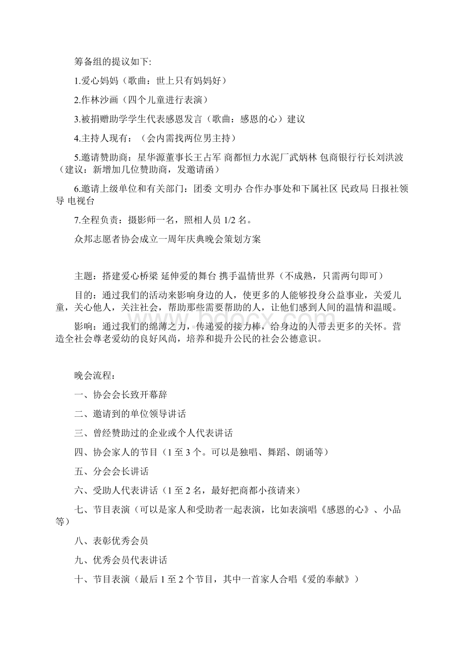 众邦志愿者协会年会策划书.docx_第2页