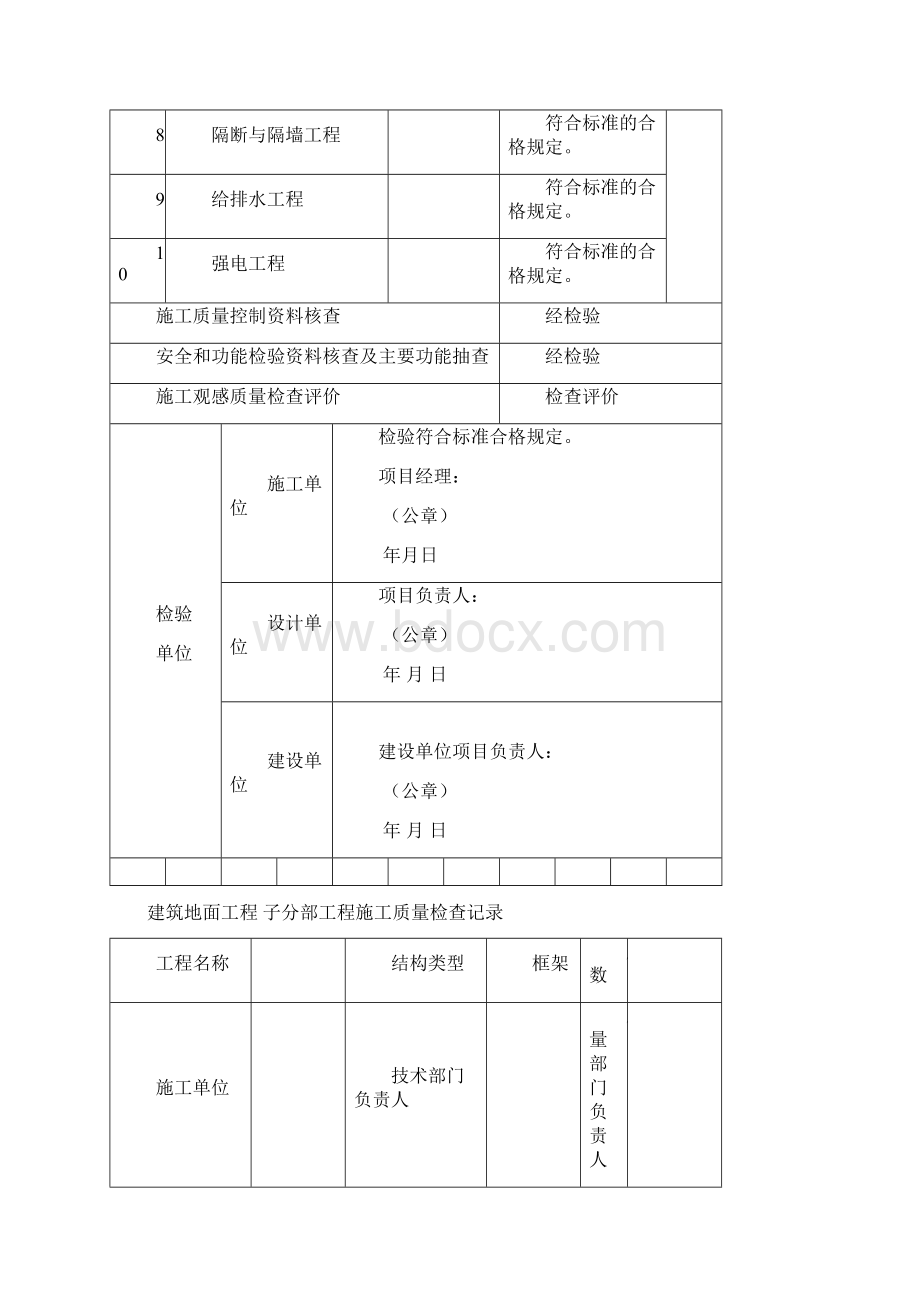 装饰工程验收资料表格工装Word下载.docx_第2页