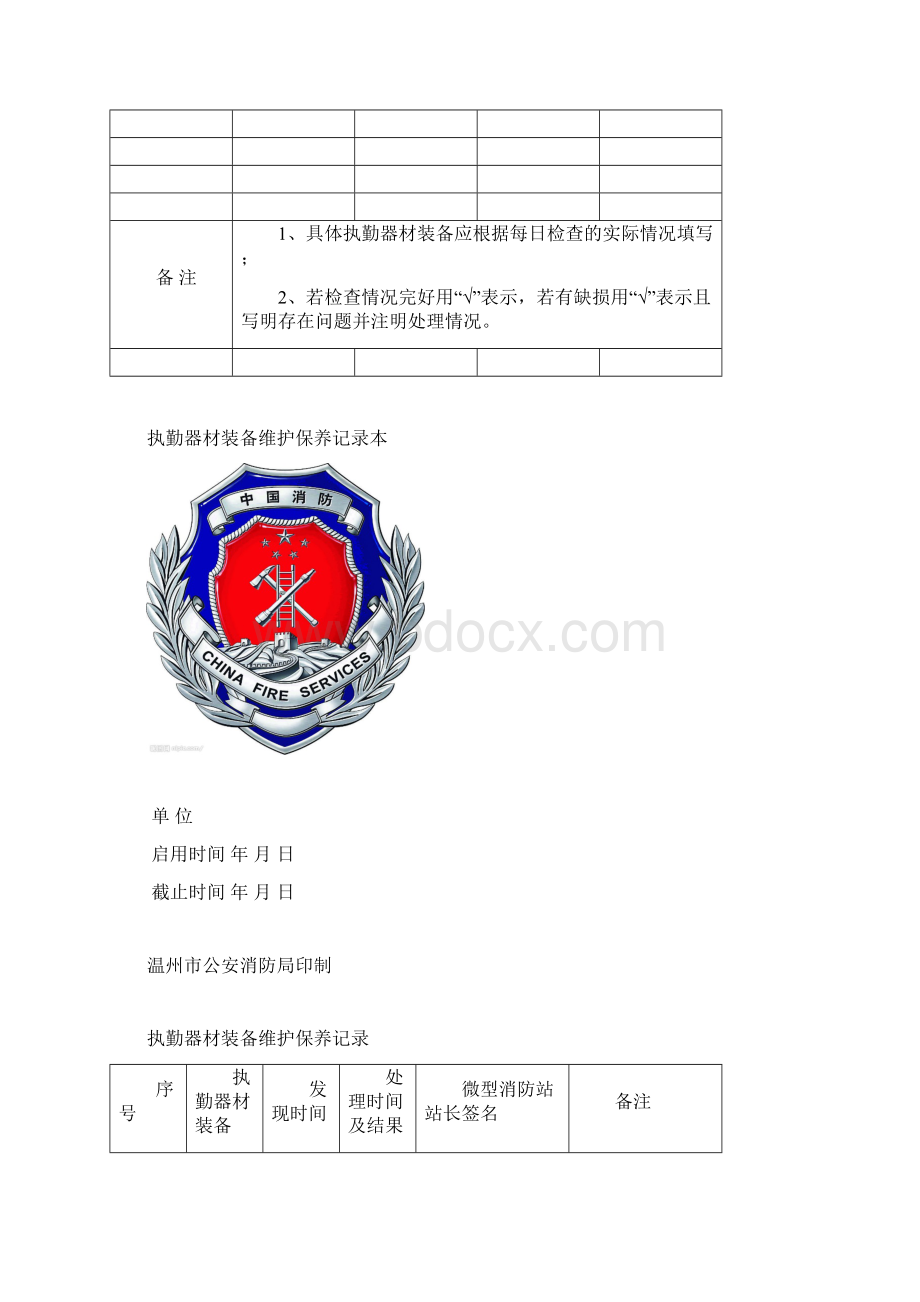 微型消防站应建台账.docx_第2页