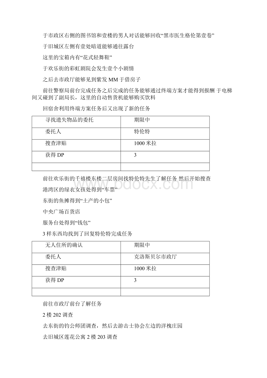 流程管理英雄传说零之轨迹图文流程攻略序章第章文档格式.docx_第3页