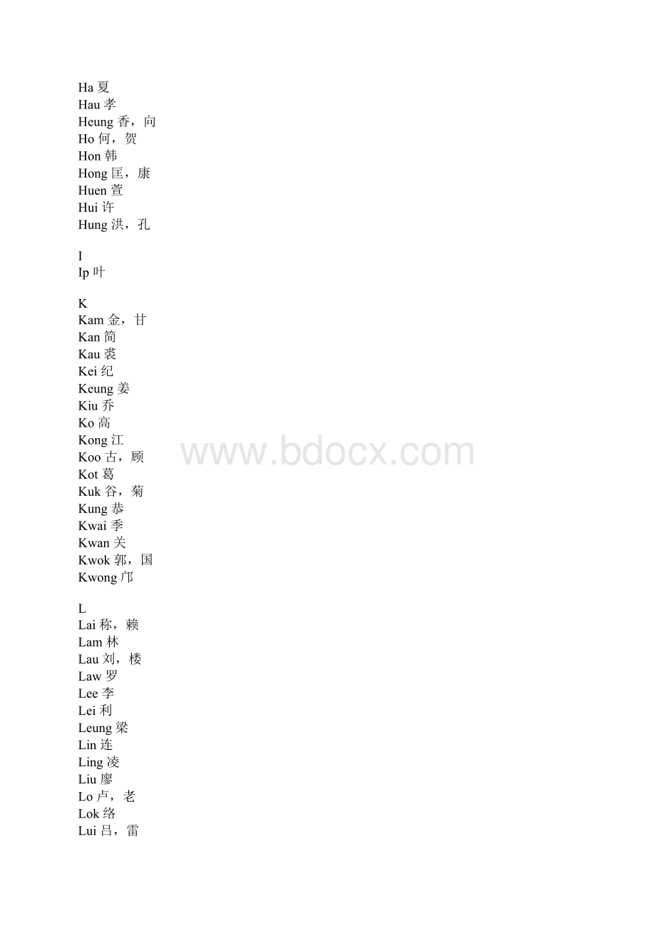 中国姓氏的香港拼音.docx_第2页