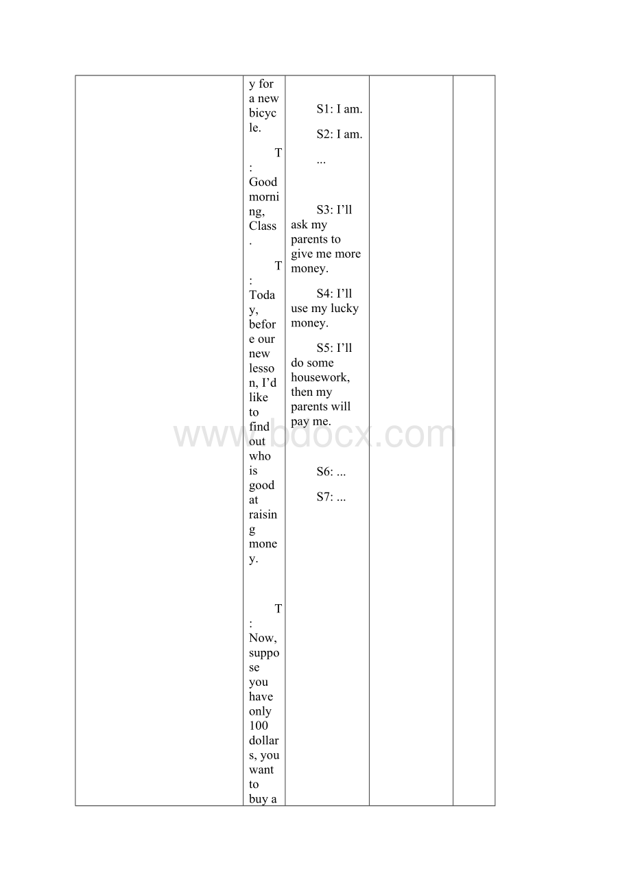 仁爱初中英语八年级下册精品教案U6T1p4.docx_第3页