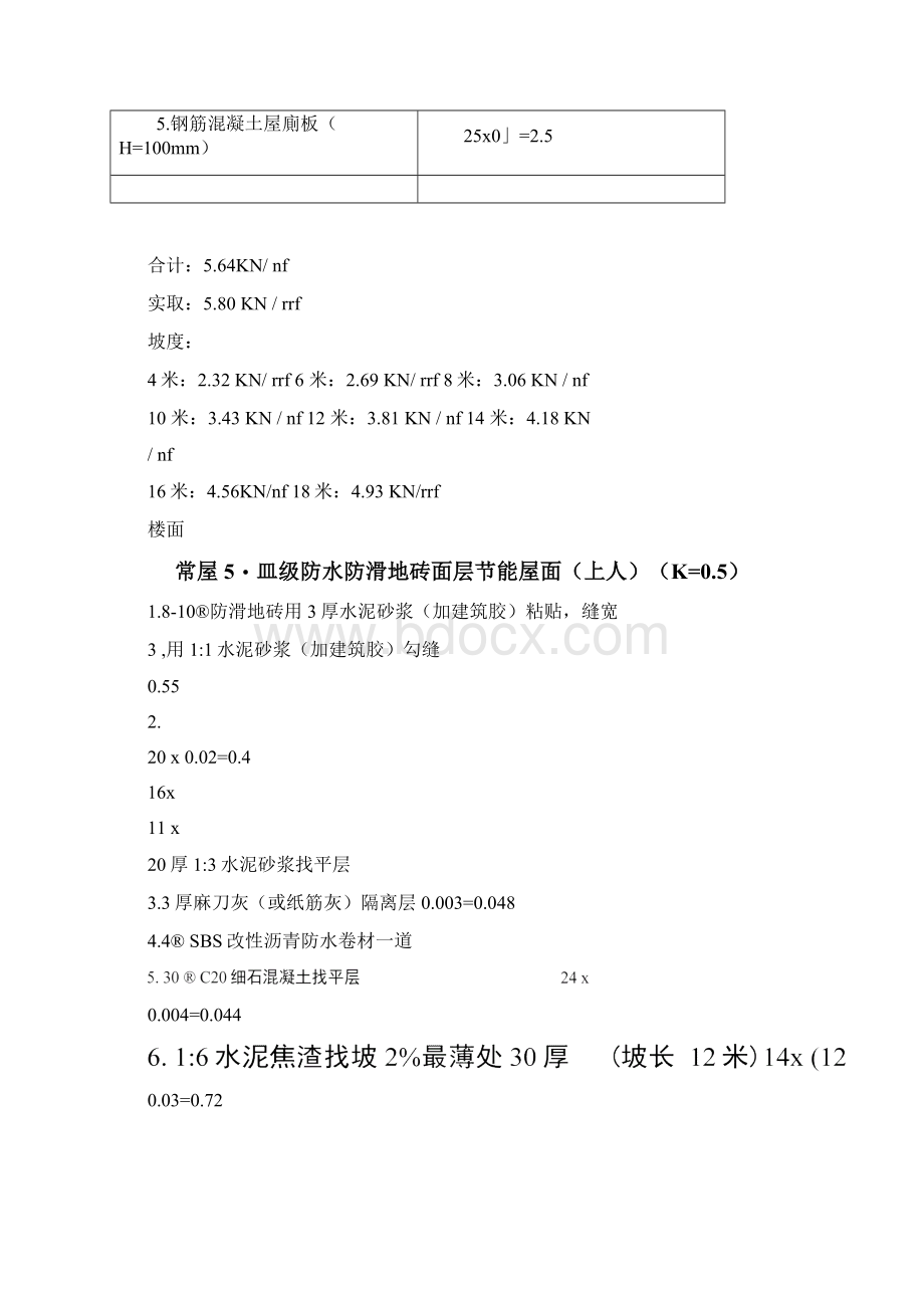 屋面楼面荷载取值表.docx_第2页