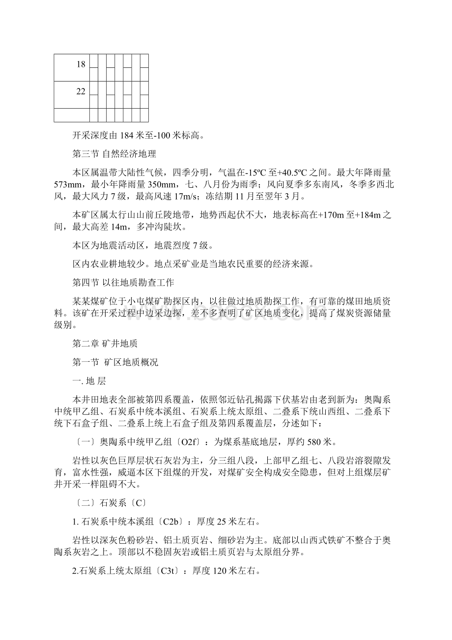 小屯煤矿矿区煤矿储量核实报告.docx_第2页