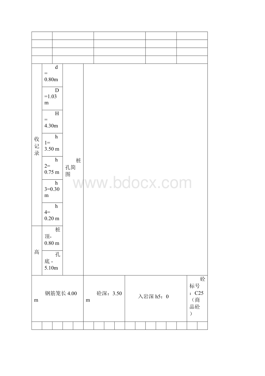 桩基隐蔽工程验收记录表Word下载.docx_第3页