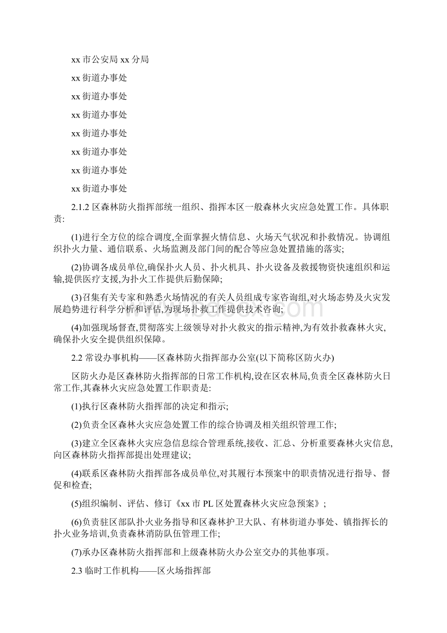 度森林火灾扑救预案Word文档格式.docx_第3页