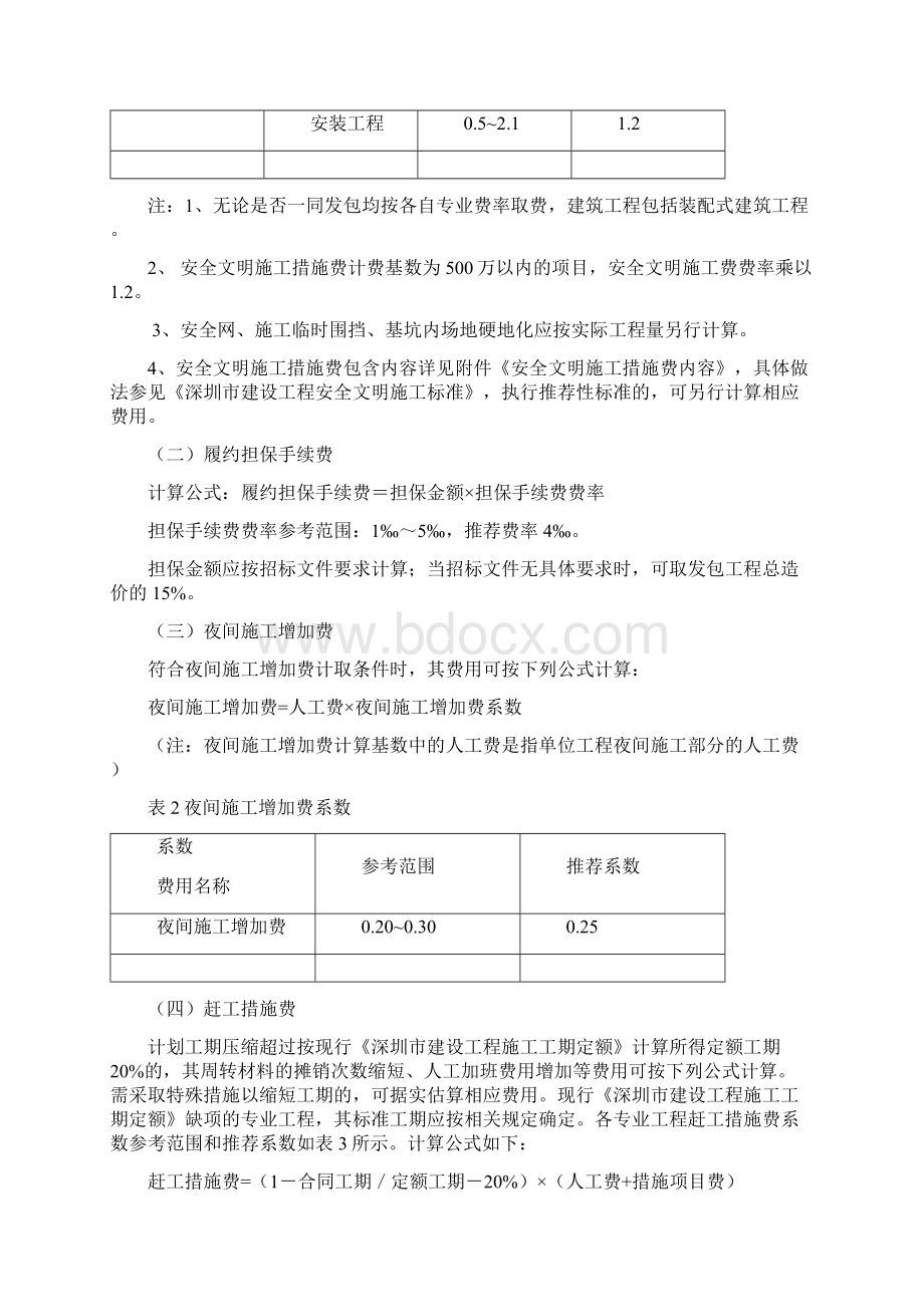 深圳市建设工程计价费率标准.docx_第3页