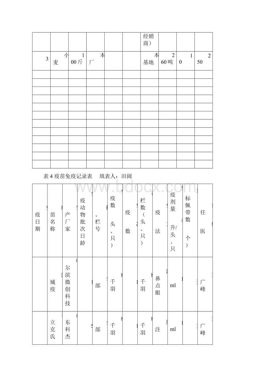 畜禽鸡生产记录.docx_第3页