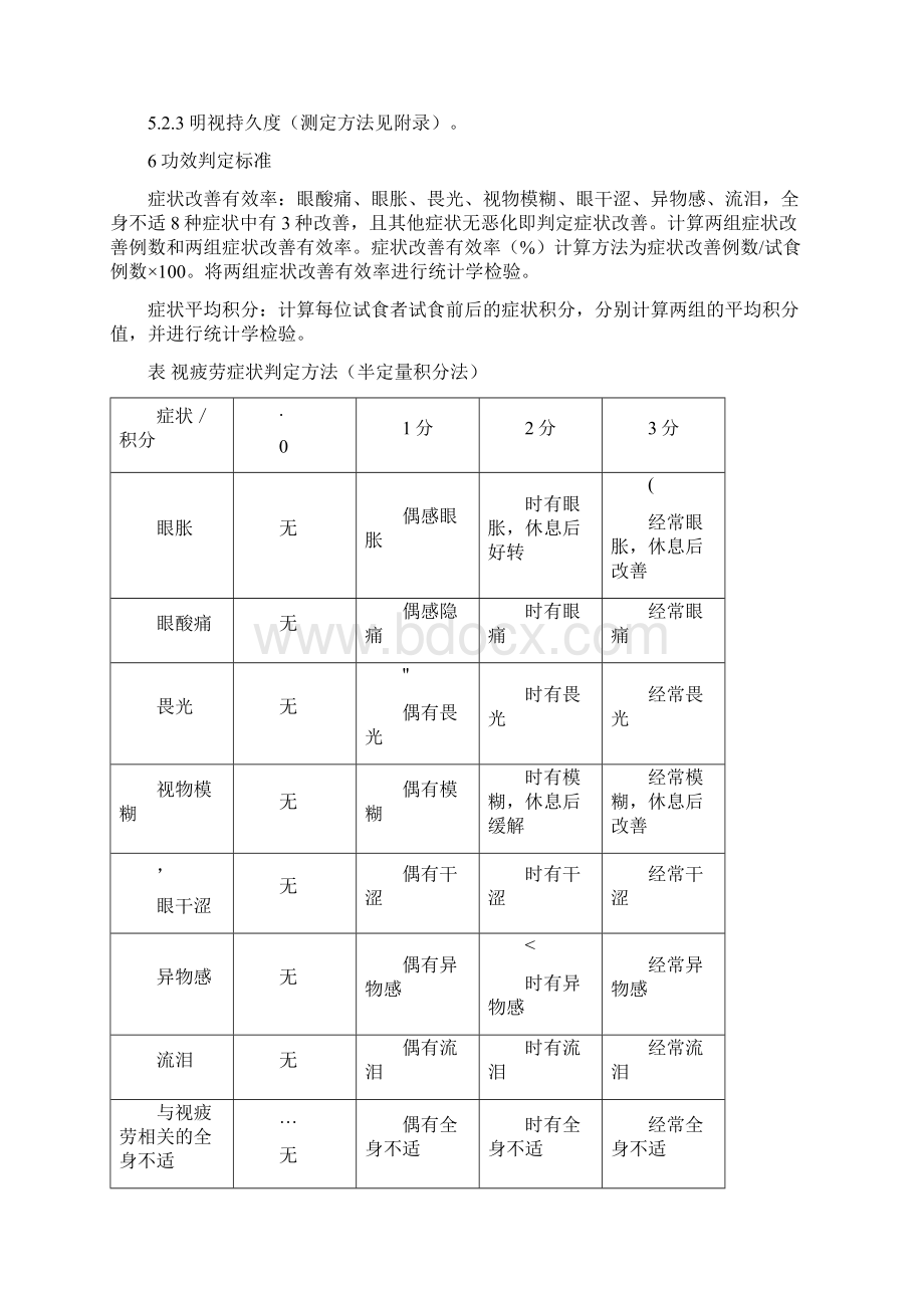 缓解视疲劳功能评价方法征求意见稿.docx_第3页