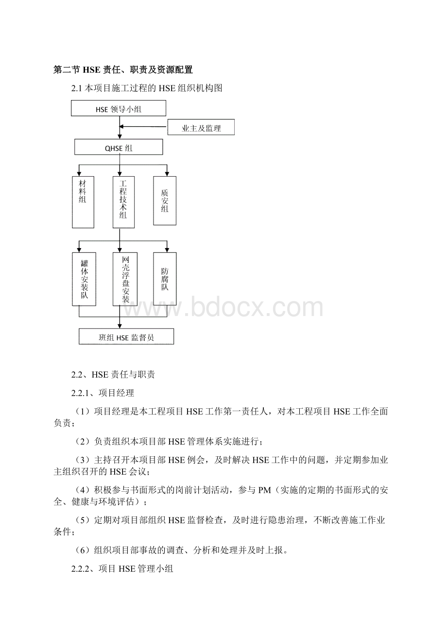 XX油品储运油库项目储罐制作与安装工程HSE方案Word格式文档下载.docx_第2页