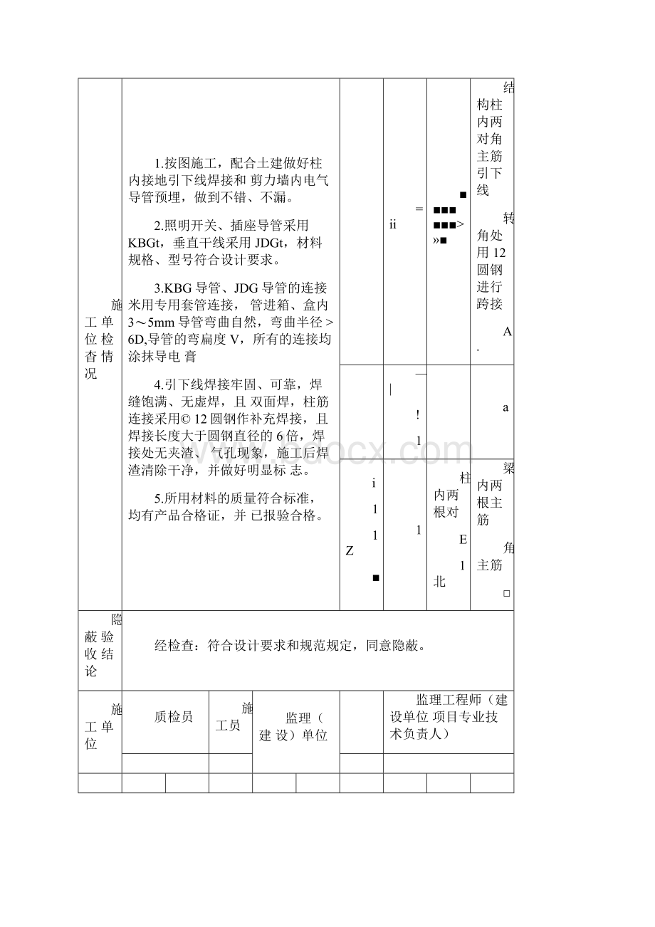 水电隐蔽工程验收记录范例Word格式文档下载.docx_第3页