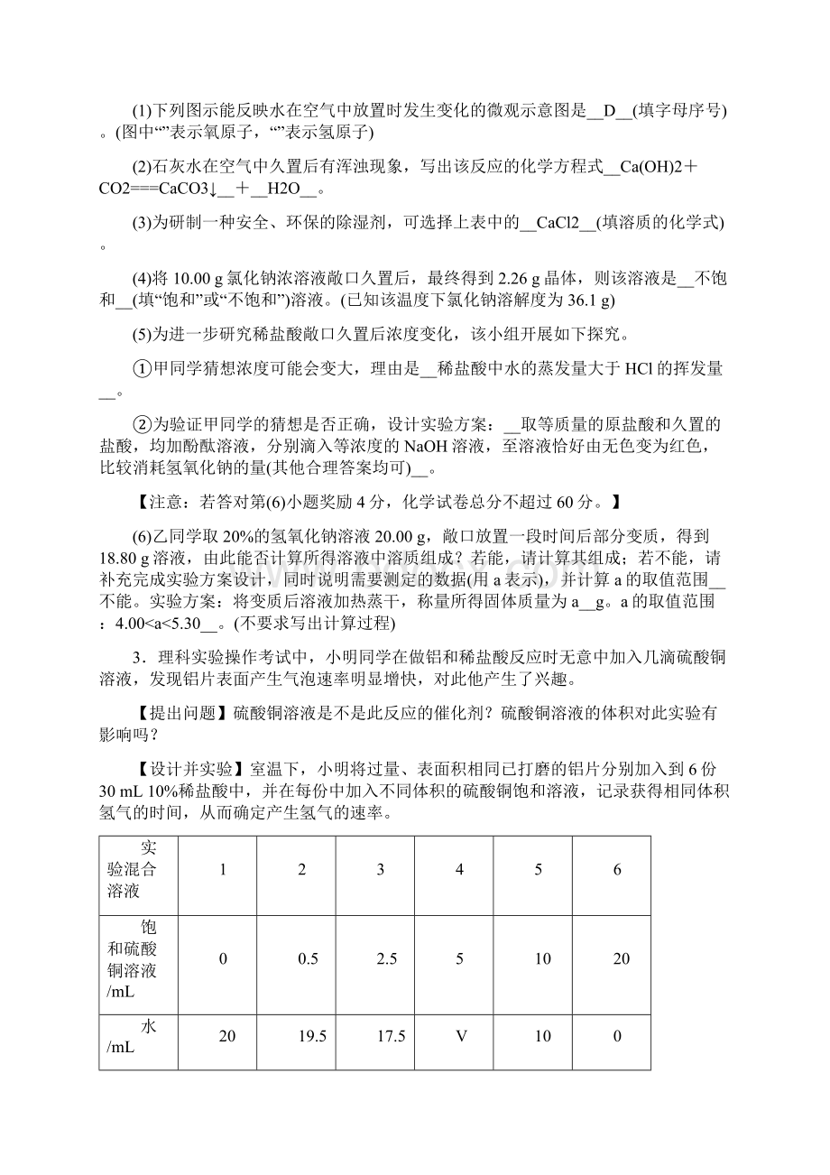 九年级化学下册专题复习三实验探究题同步测试新人教版.docx_第2页