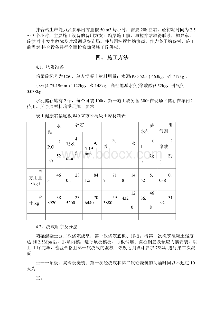 箱梁混凝土浇筑方案Word格式文档下载.docx_第3页