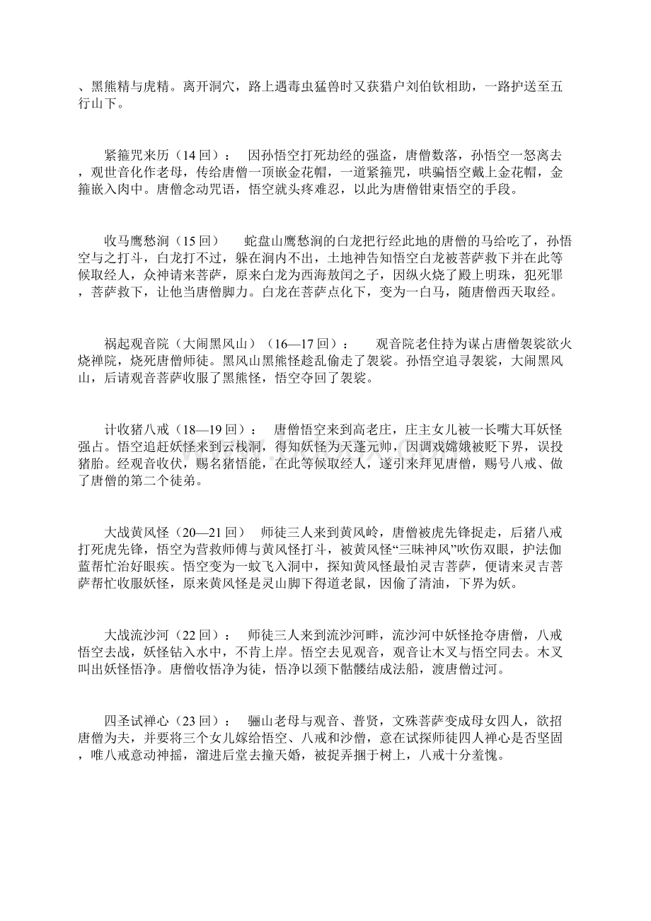 西游记故事梗概完整版Word下载.docx_第2页