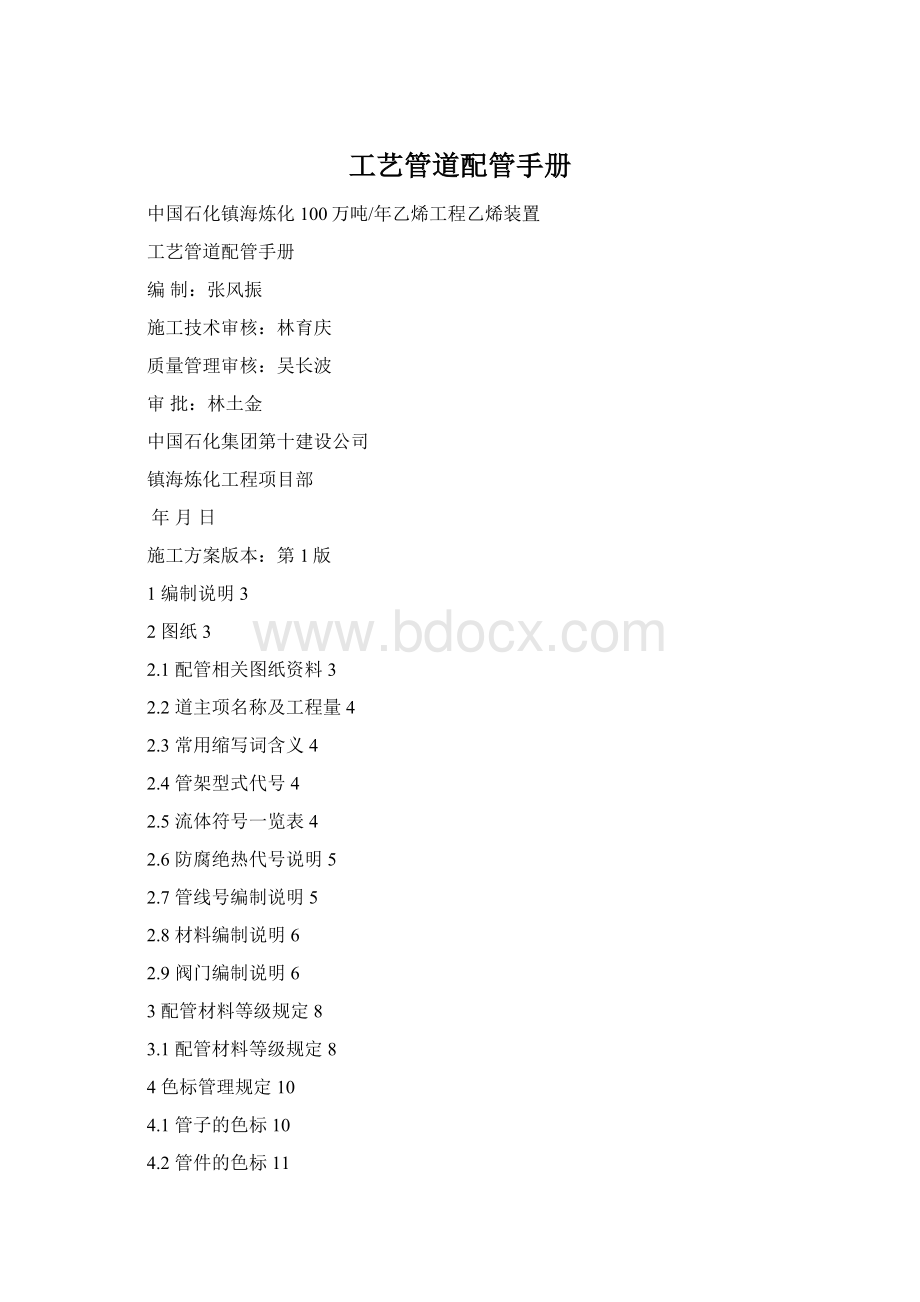 工艺管道配管手册.docx