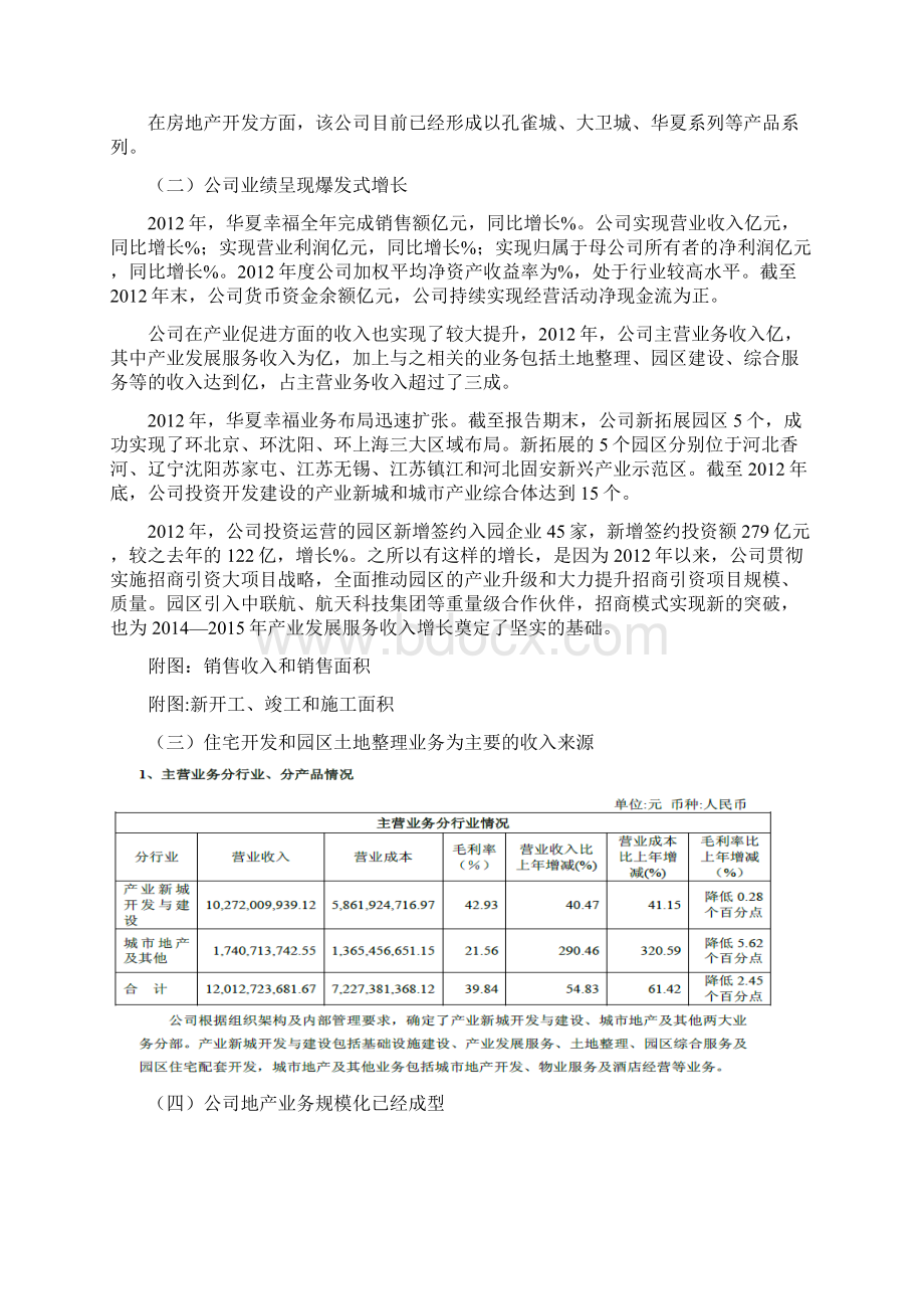 华夏幸福工业地产片区开发模式分析调研报告文档格式.docx_第2页