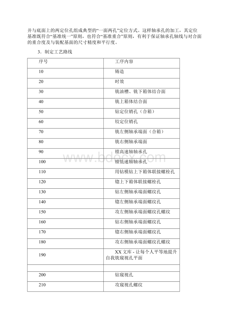 减速器箱体加工工艺说明书Word格式文档下载.docx_第3页