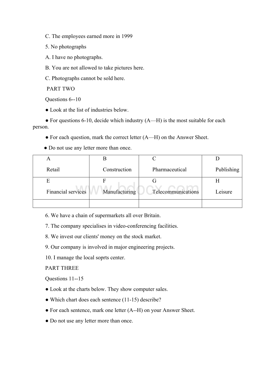 剑桥商务英语初级模拟8Word文档格式.docx_第2页