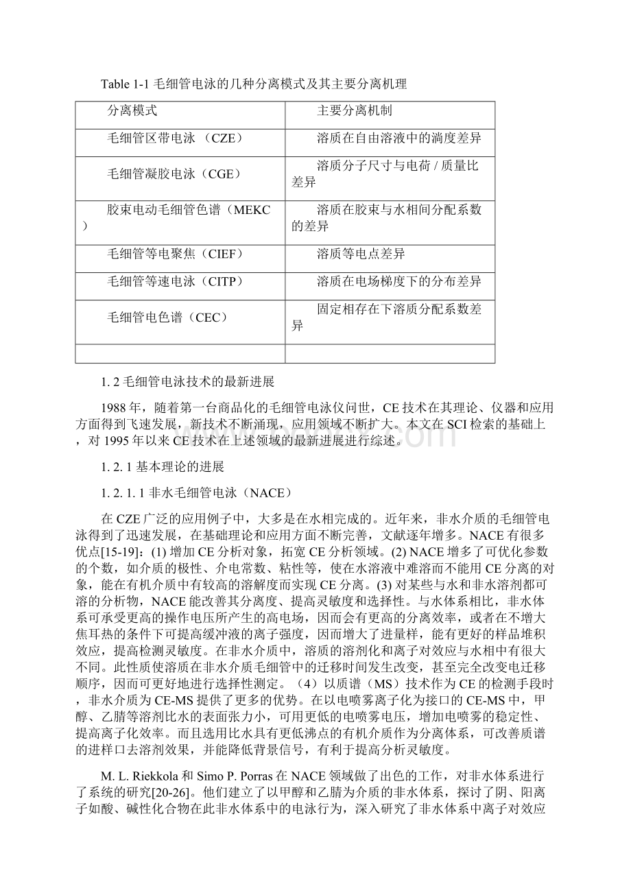 4 综述高效毛细管电泳技术的最新进展Word文档下载推荐.docx_第2页