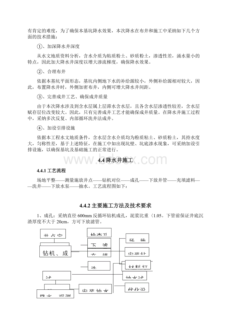 基坑降水施工方案降水井.docx_第3页