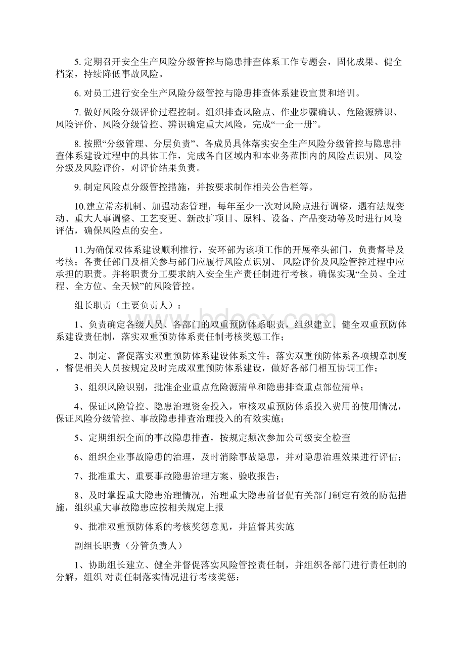 双重预防体系建设实施方案.docx_第2页