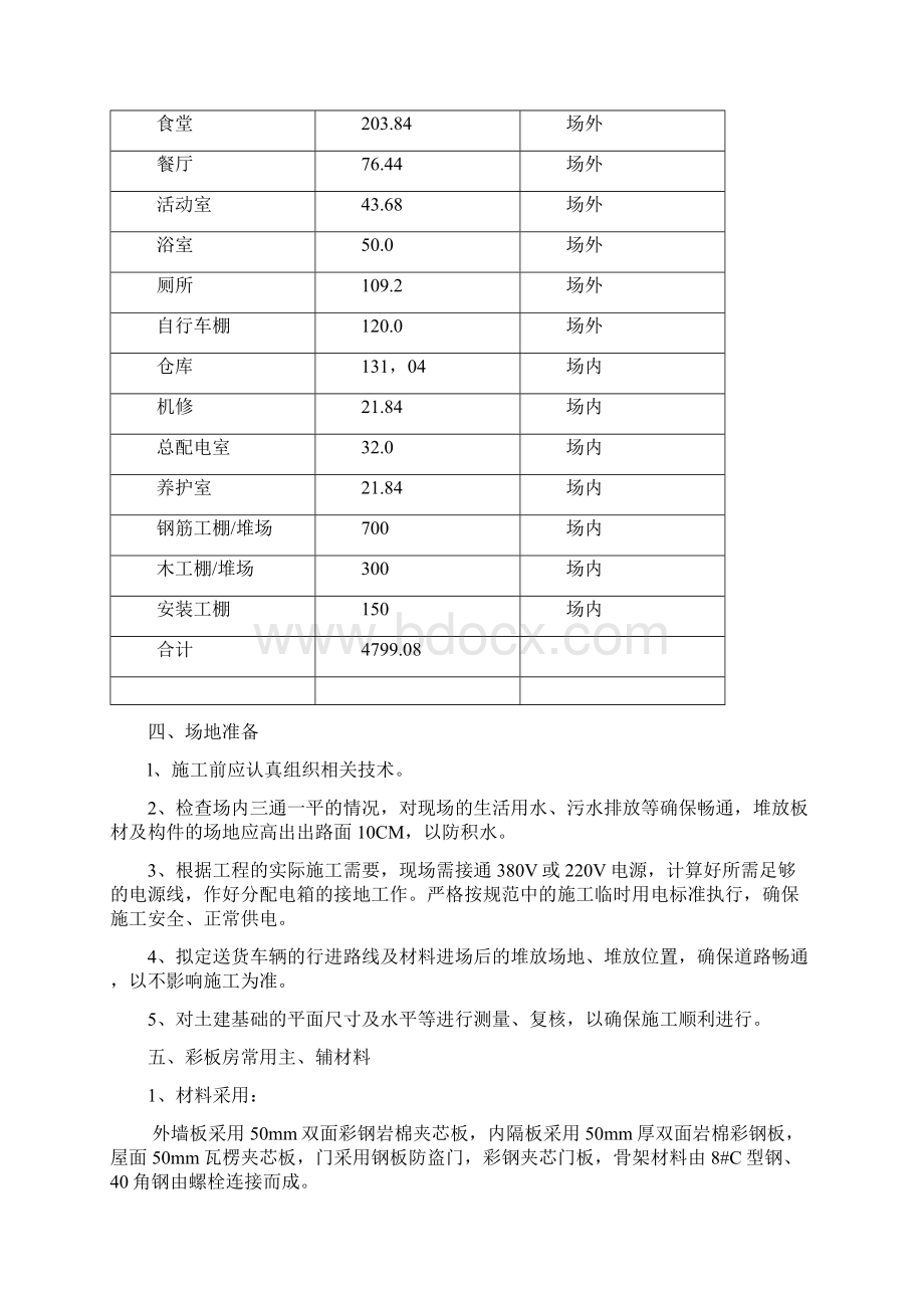 临时宿舍搭设方案Word文档下载推荐.docx_第3页