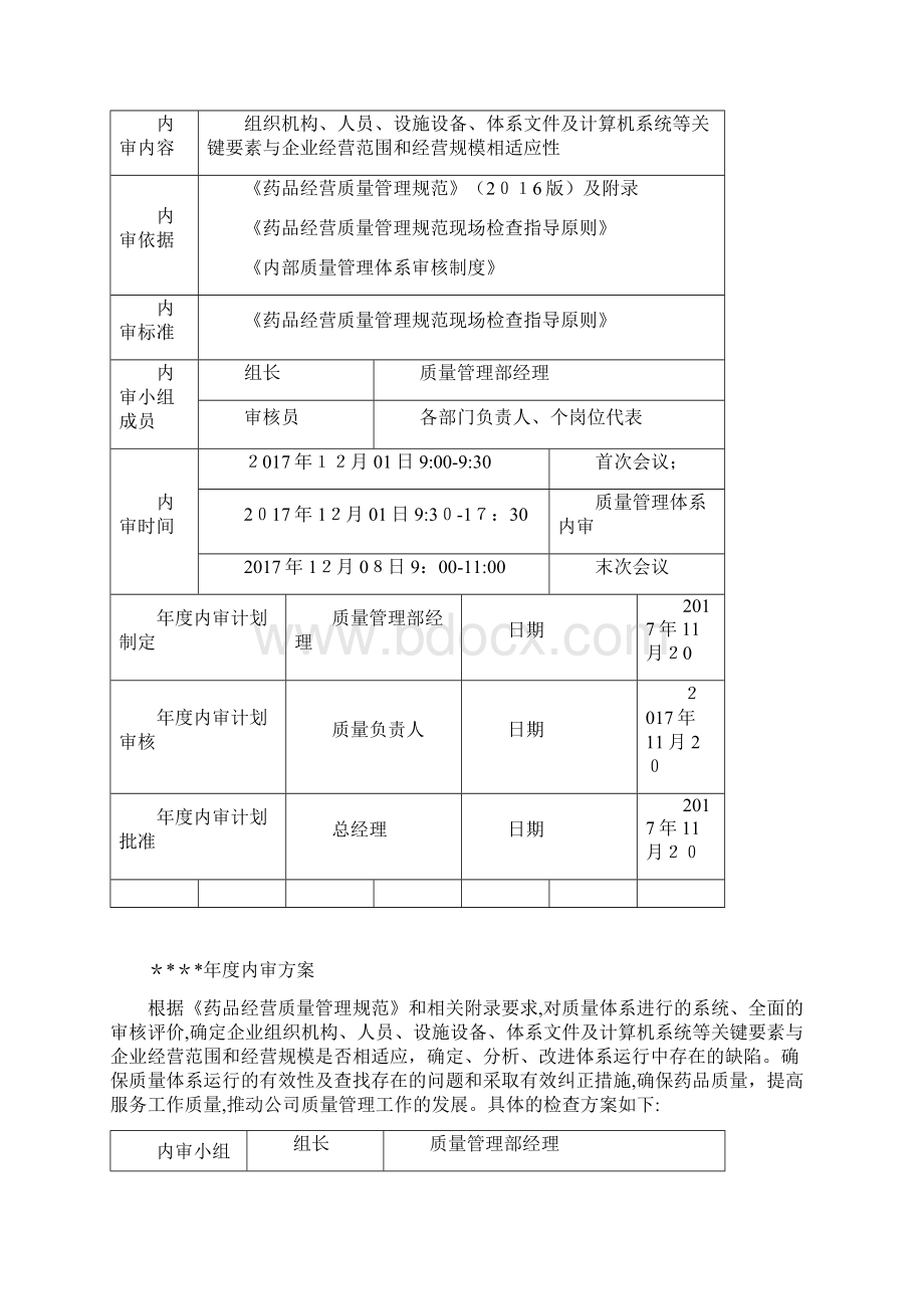 药品批发企业年度内审报告.docx_第3页