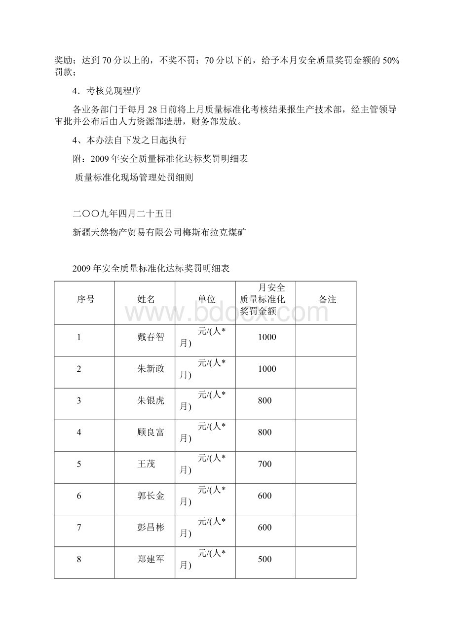 梅斯布拉克煤矿安全质量标准化管理办法Word下载.docx_第3页